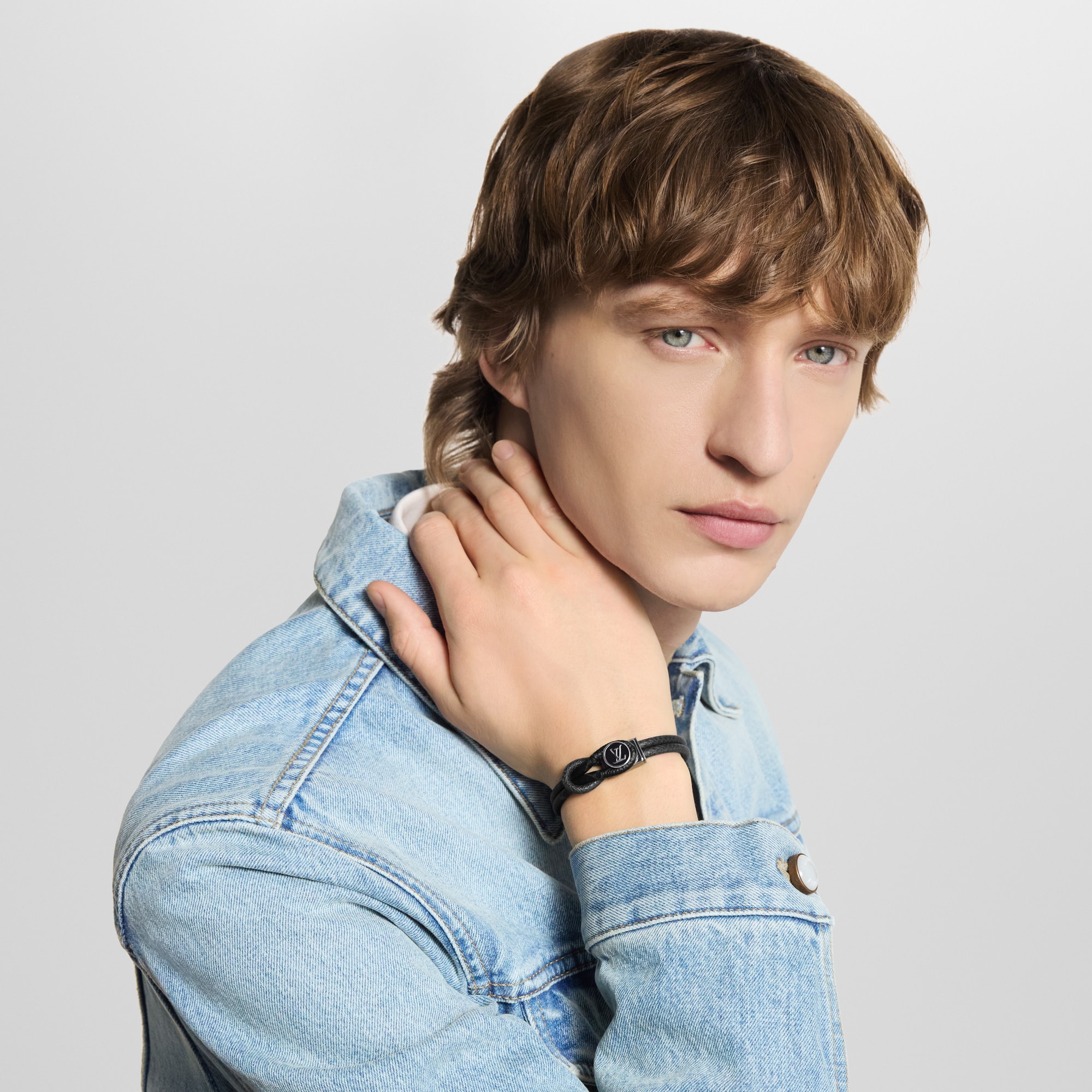LOUIS VUITTON ブレスレット・ループイット Loop It Bracelet Monogram Eclipse Canvas - New - Ramadan | LOUIS
